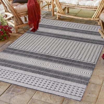 Buitenkleed Sunny 4418 Grijs/Beige 120 x 170 cm