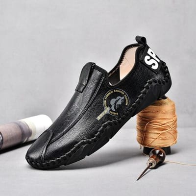 Heren Loafers Mode Casual Schoenen Boot Schoenen Heren Sneakers Rijschoenen Wandelen Casual Loafers Instappers Heren Sneakers Herenschoenen 38 zwart