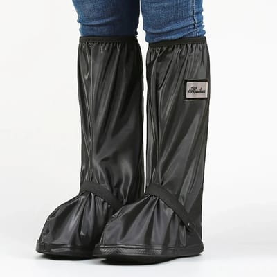 Motorlaarzen Overschoenen Bekleding Moto Waterdicht Motorrijder Regenjas Biker Regenlaars Regenachtige Dagen Buiten S 36-37 zwart