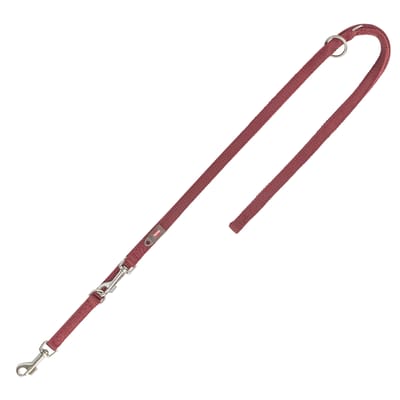 Trixie Premium verlengsnoer dubbellaags, sangria Maat: M-L voor honden