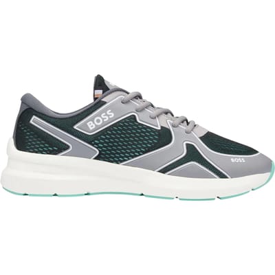 Boss Heren Owen Trainers (Grijs)