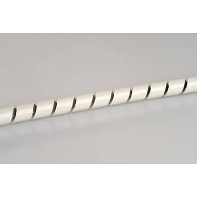 HellermannTyton 161-43200 SBPEFR9-PE-FR-WH (30) Spiraalslang Wit 30 m
