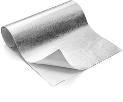 Thermisch hitteschild voor auto's - reflecterend aluminium isolatie en zelfklevende warmtedeken 100 x 200 cm