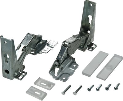 Scharnier scharnieren - 2 stuks - van deur koelkast - koelkastscharnieren- Geschikt voor Whirlpool Bauknecht 481231018626 - C00636779