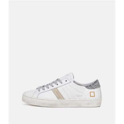 Sneakers D.A.T.E. Hill Low Calf White Silver