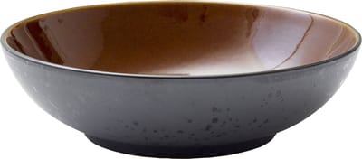 BITZ Saladekom Dia. 24 x 6 cm Zwart/Amber