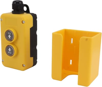 Tilt hanger afstandsbediening, 12 V DC, 4-draads en 3-draads bediening voor hijskraanlift met schakelaar