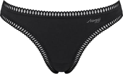 Sloggi Women GO Crush String (3-pack) - dames string - zwart
