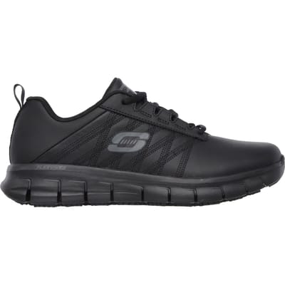 Skechers dameswerksneaker Work SURE TRACK ERATH - II BLK Zwart