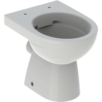 Geberit Renova pedestal WC, horizontal outlet, Rimfree 500.480.01.2