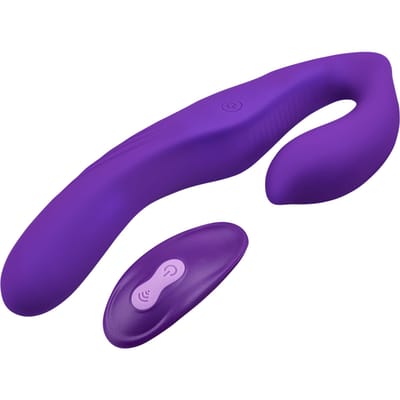Haar Ultimate Strapless Strap-On Vibrator Lila