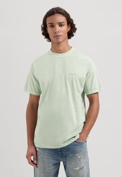 Dstrezzed Nickolas Tee Sage Maat: S | Basic T-Shirts Outlet | Heren