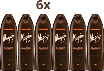 Magno Douchegel – Classic - 6x550 ml - Voordeelverpakking