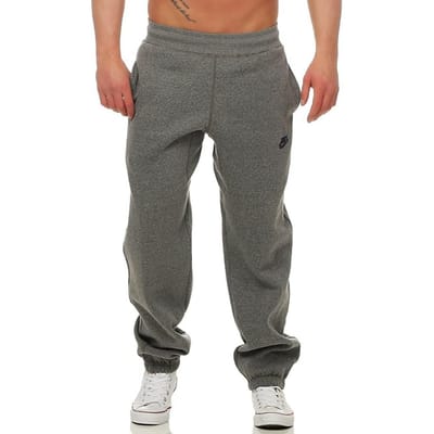 Nike fleece joggingbroek voor heren in houtskool
