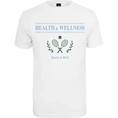 Mister Tee - Health & Wellness Heren T-shirt - XS - Wit