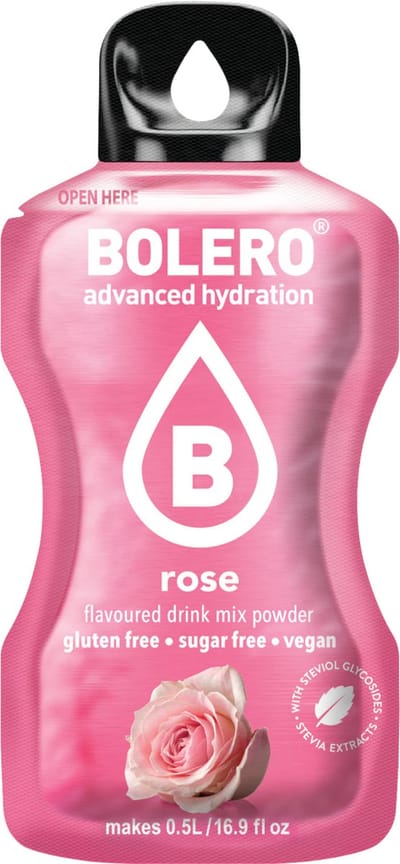 Bolero | Limonade | Rose | Sticks | 12 x 3 g | Snel afvallen zonder poespas!