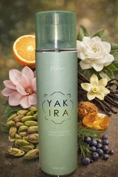 SENTIO DE LA MARE YAKIRA BODYMIST 250ML TACHIO WONDER BOLD CHARM/14