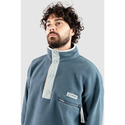 Columbia Helvetia II Half Snap Fleece Half-Zip Fleece Trui blauw