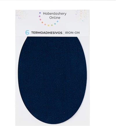 Strijkpatches Reparatie - Kleding Reparatieset - Sportkleding Versterken - Eenvoudig Aan te Brengen - 139 x 93 cm - Marineblauw
