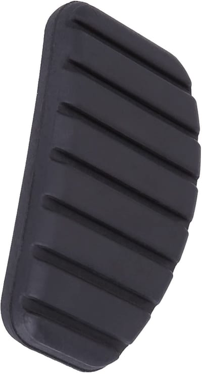 Dailygoods- Pedaalcovers Rubber - Koppeling Cover - Rempedaal Cover - Zwart - Geschikt voor Renault - Lichtgewicht 30 g - Pedaalrubber