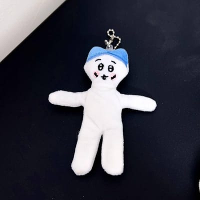Chiikawa Knuffel Poppetje Hanger Ster Knuffel Serie Hachiware USAGI Schattige Cartoon Sleutelhanger Hangende Sleutelhanger Knuffel Poppetje Accessoires white