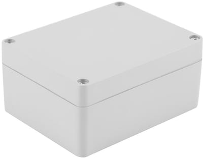 Dailygoody - Project Box - Waterbestendige Aansluitdoos - 115 x 90 x 55 mm - Grijs - Elektronische Behuizing - Geschikt voor Elektronische Projecten