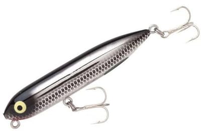 3-Inch Zwarte Glans Pup Visspel