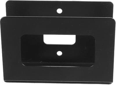 Wandhouder Weegschaal - Muurbeugel Organizer - Ruimte Besparen - Zelfklevende Installatie - 10 x 6.5 cm - Zwart