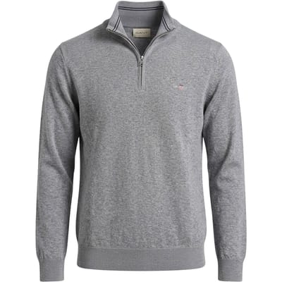 Gant Shield Classic Half-Zip Sweater Heren - Maat M