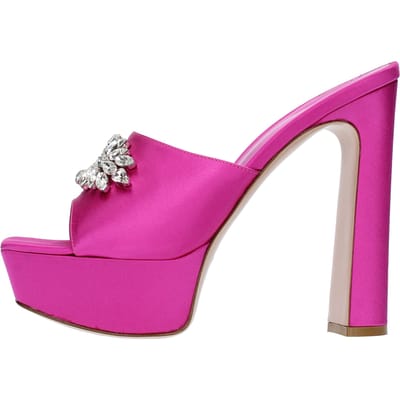 Le Silla fuchsia sandalen