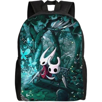 Hollow Knight Silksong Rugzak voor Mannen Vrouwen Cool Student Werk Dagrugzak Spel College Canvas Tassen Buiten
