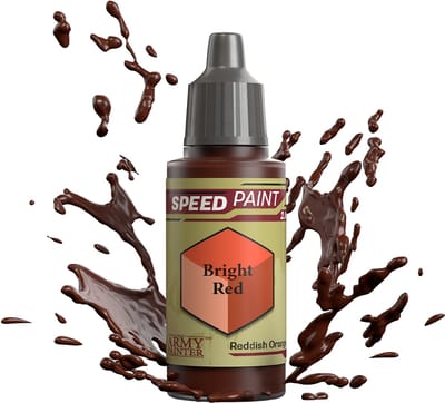 The Army Painter acrylverf Speedpaint helder rood 18ml modelbouw.