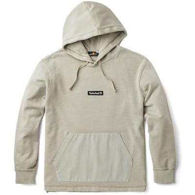 Timberland Casual Fleece Losse Hoodie Unisex hoodies Zand A6JWK-CY2 L gray