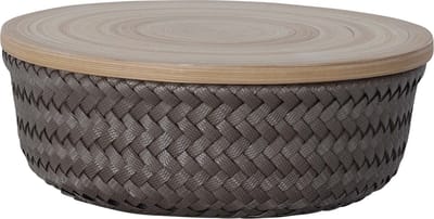 Handed By Wonder S - Opbergmand rond met deksel - taupe