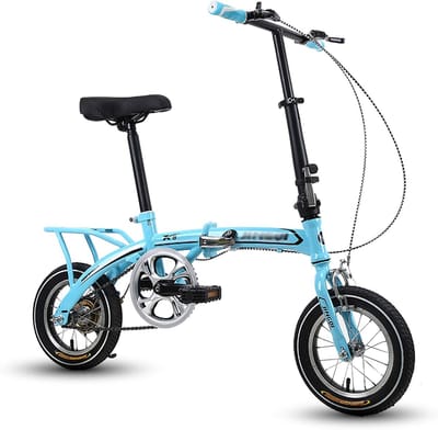 Vouwfiets - Stadsfiets Mini - Naar werk gaan - In hoogte verstelbaar - 12 inch - A