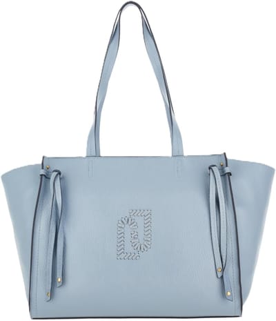 Schoudertas Shopper - Draagtas Dames - Dagelijks Gebruik - Verstelbare Handvatten - 36x29x14 cm - Blauwgrijs