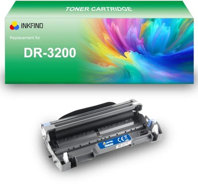 INKFIND DR3200 drum unit (geen tonercartridge TN3230/TN3280) compatibel met Brother DR3200 DR-3200 DR3100 DR-3100 - 1-pack
