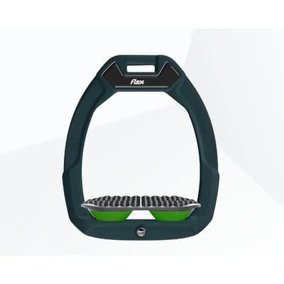 Veiligheidsstijgbeugels Endurance Groen/Grijs/Groen Flex-On Safe-On
