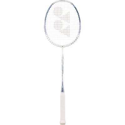 Yonex badmintonracket Nanoflare 001 Clear - wit sax - voor clubspelers.