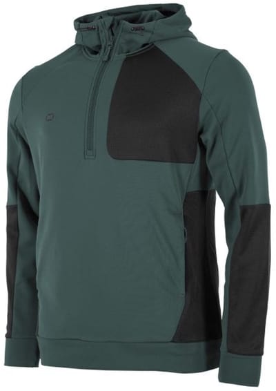 Stanno Plaza Brush Hooded Half Zip Top - Maat XXL