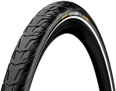 Continental Ride City Reflex 26´´ X 1.75 Stevige Urbanband Zwart 26´´ x 1.75