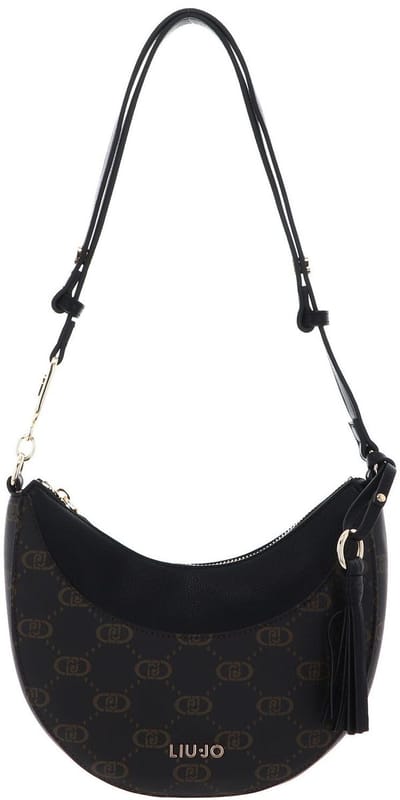 LIU JO schoudertas Cirry Hobo Bag Nero donkerbruin