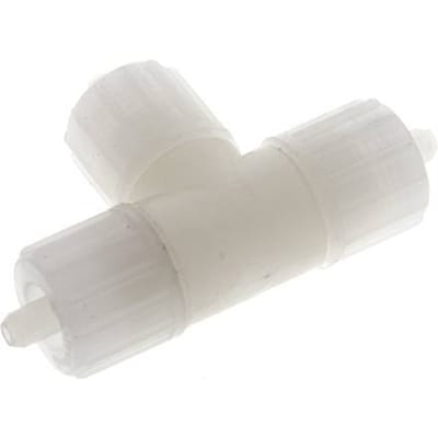 10X4Mm PVDF T-Vormige T-Stuk Knelfitting 10 Bar PVC En PA