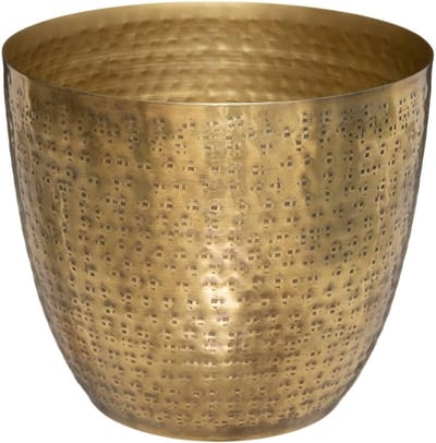 Atmosphera Oasis - Bloempot - Goud - Ø18 cm