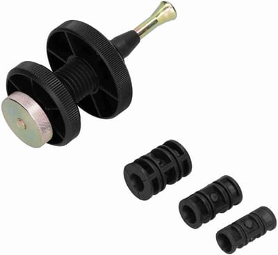 Uitlijningsgereedschap - Koppelingsgereedschap - Auto Onderhoud - Met 3 Adapters - 14 x 8 x 7 cm - Zwart