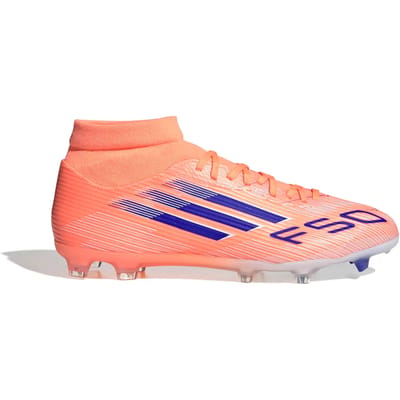 adidas Performance F50 League Mid Firm/Multi-Ground Voetbalschoenen - Unisex - Oranje