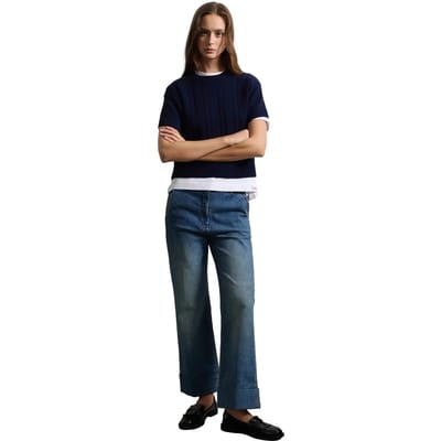 Dames Wide Leg Jeans Stefanel