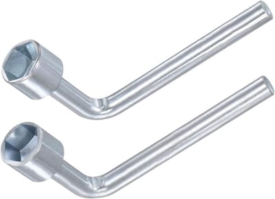L-vormige inbus sleutelset voor mechanische reparaties, 13 mm en 14 mm, 6-punts kop, 2 stuks