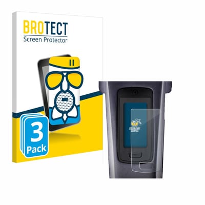 BROTECT - Screenprotector voor TQ HPR50 E-Bike System - Folie Beschermfolie Beschermglas matte 3 Stuks
