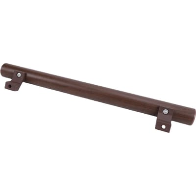 Poignée   pour Douche Alliage d'Aluminium 18,9 Pouces Antidérapante   Poignée de Douche pour Salle de Bain Couleur Noyer
